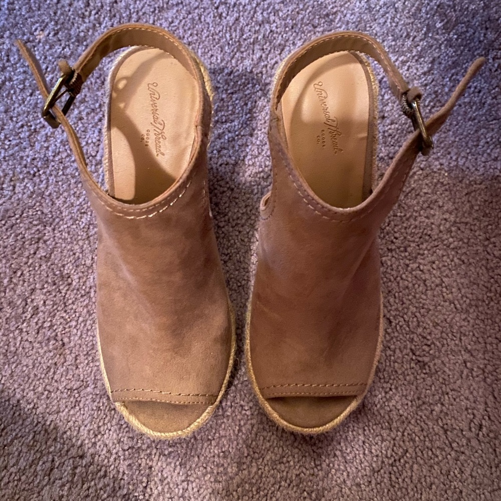 Taupe Wedges